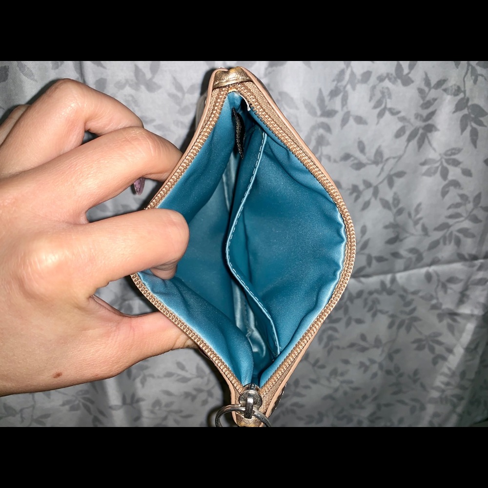 Gold Coach Wristlet - Picture 3 of 4